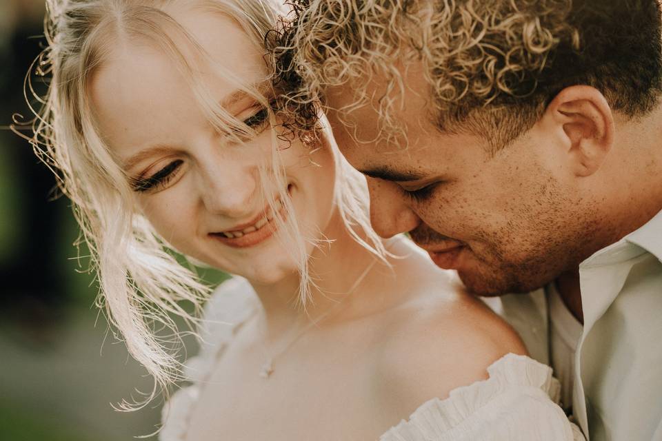 Happy couple moments