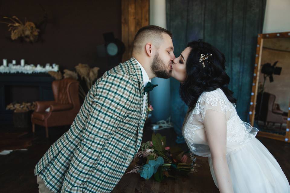 Classic couple portrait