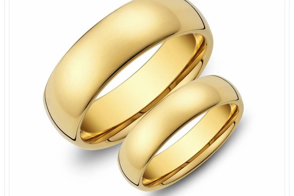 K.I.S.S. = Keep It Simple Swetheart - a band of gold is classic in its eternity. Many selections availableThe Jewelbox in Ithaca, NY - available in different precious metals, and with a variety of gems.