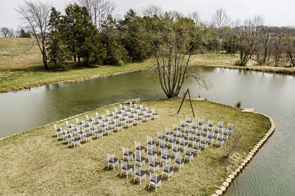 The Pond Ceremony Site