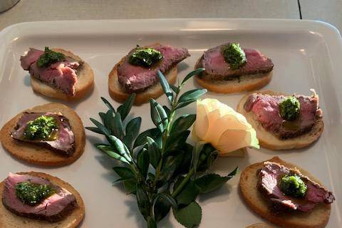 Tenderloin Crostini