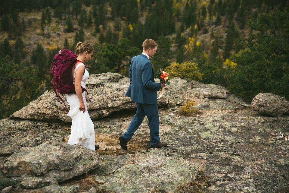 Colorado adventure wedding!