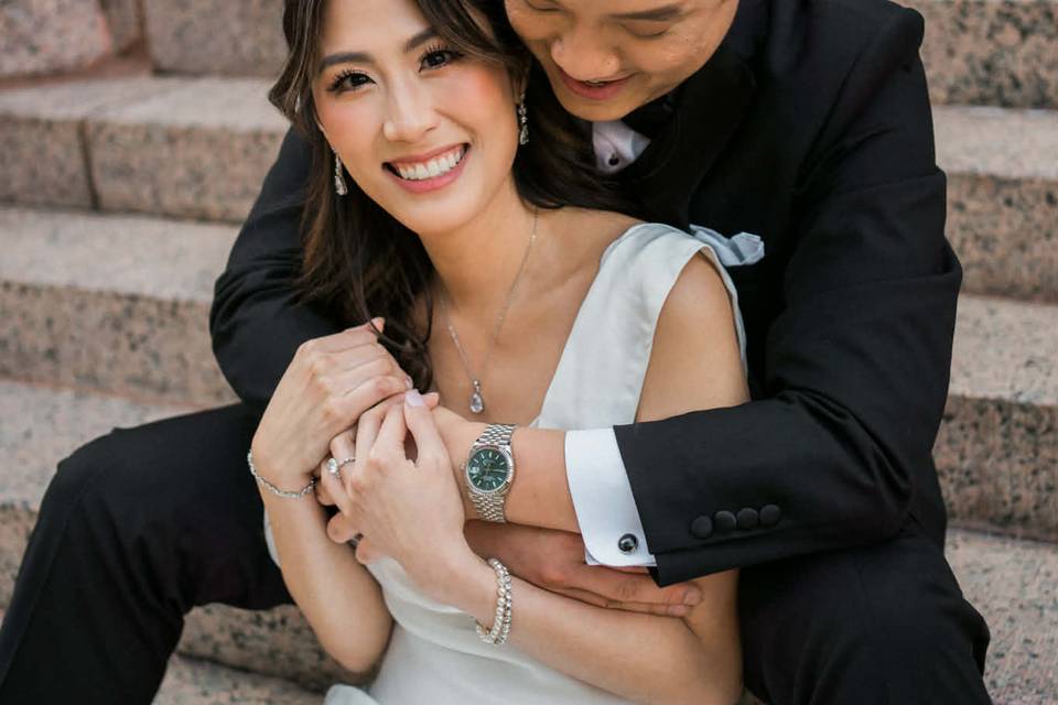 Bride glam