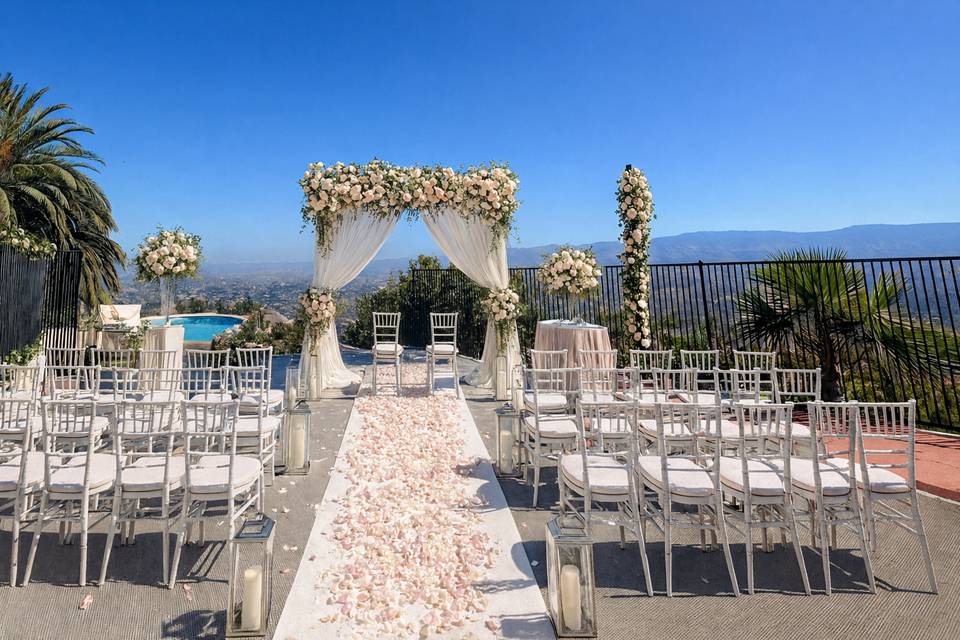 Wedding setup