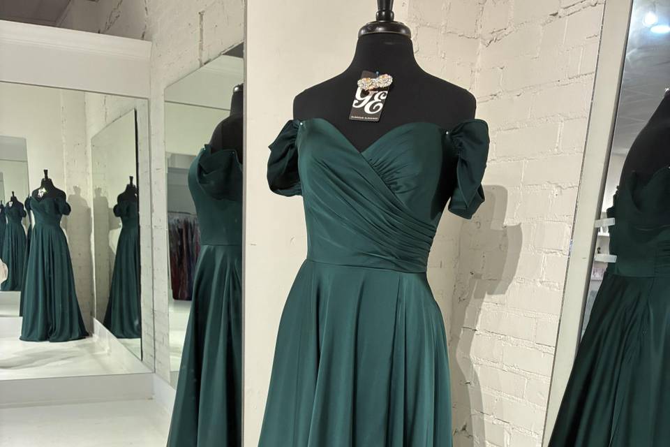 Bridesmaid gown