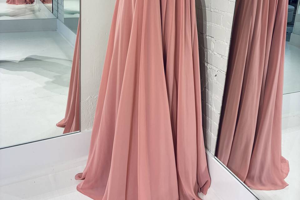 Bridesmaid gown