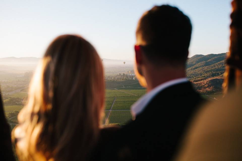 Hot Air Ballon Engagement