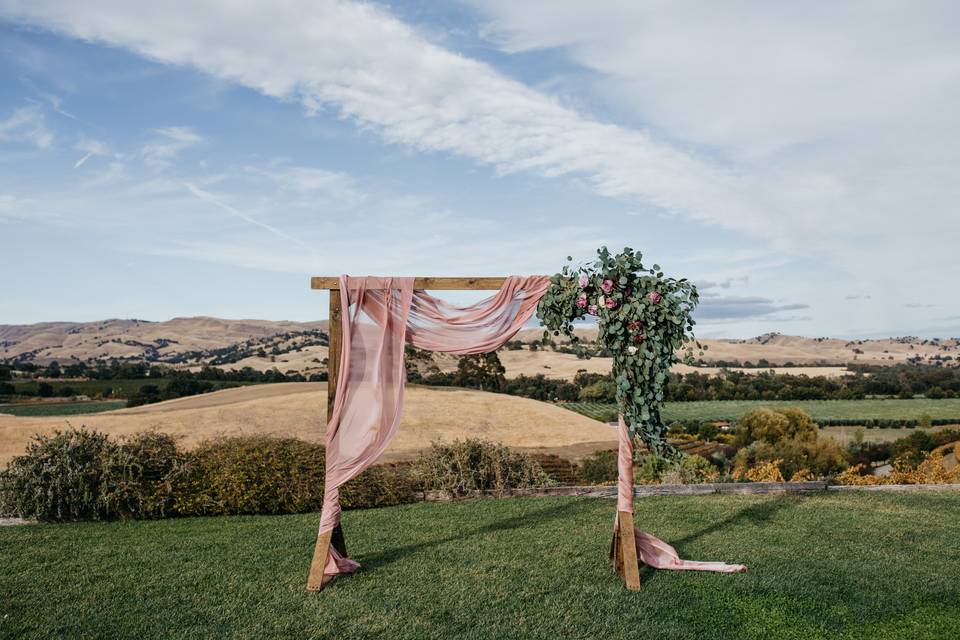 Outdoor ceremony