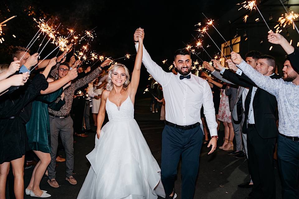 Wedding sparklers