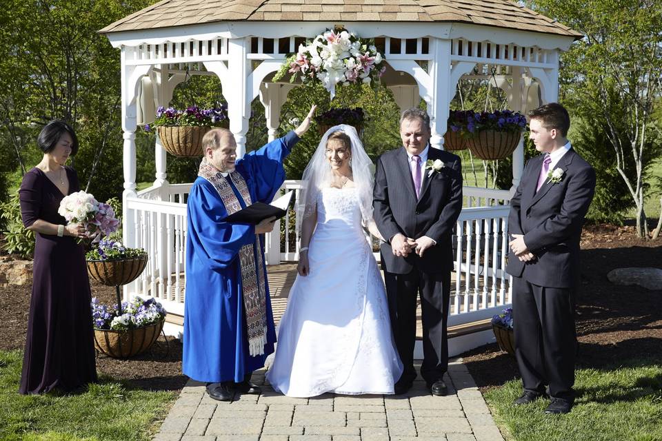 Gazebo wedding