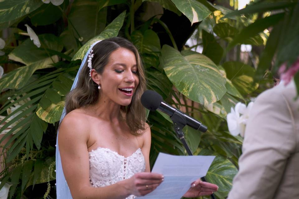 Vows, tears & happy hearts