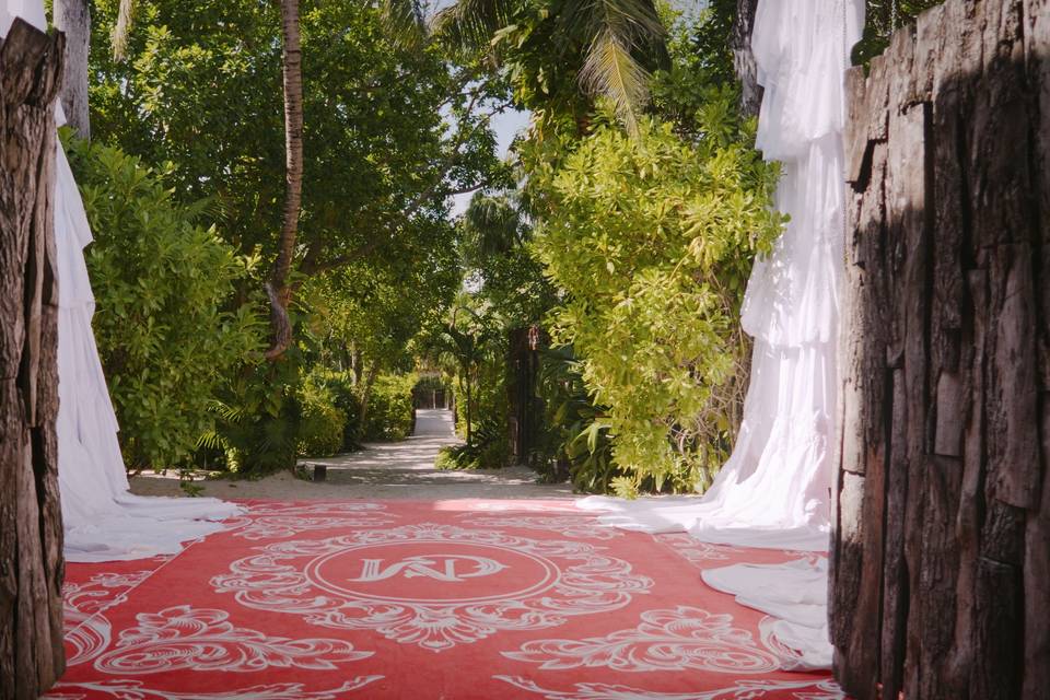 Romantic portrait in Mexico