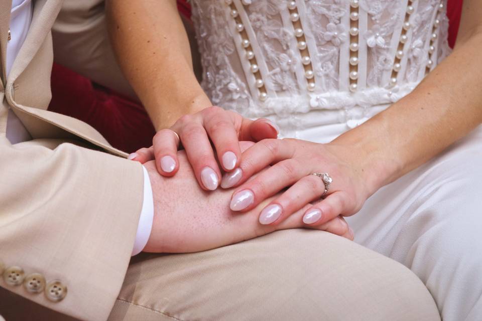 Hands close, hearts closer