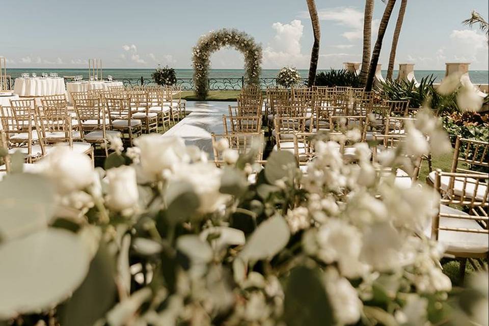 Ceremony details with meaning