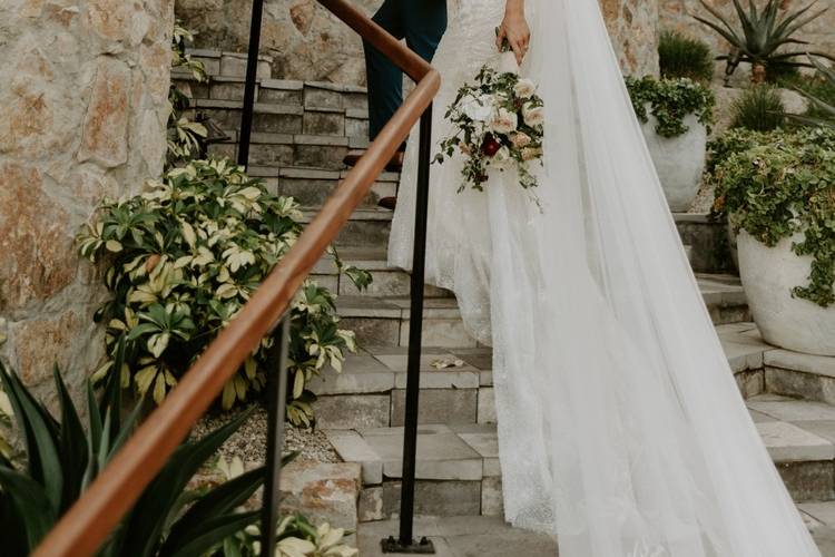 Soft vows by the water