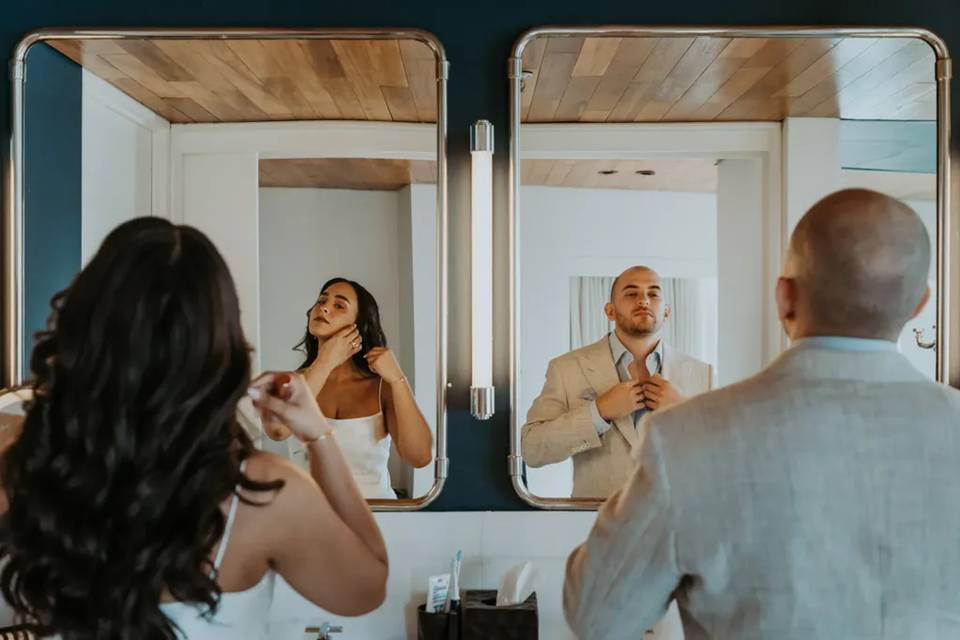 Los Cabos wedding glow