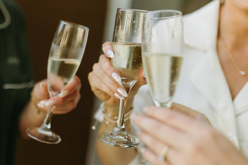 A toast to new beginnings