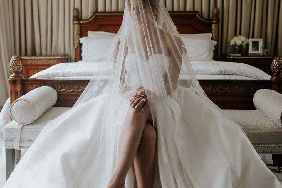 Quiet bridal morning