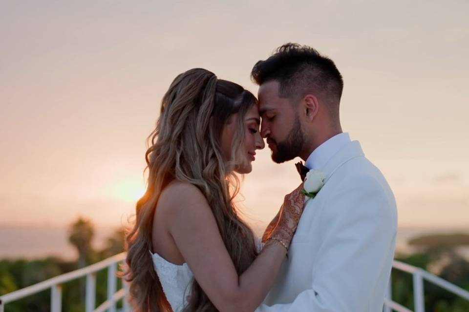 Golden hour romance