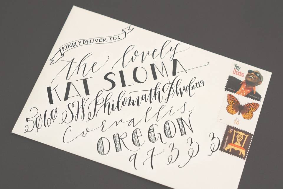 Kirsten Ashley Calligraphy & Design