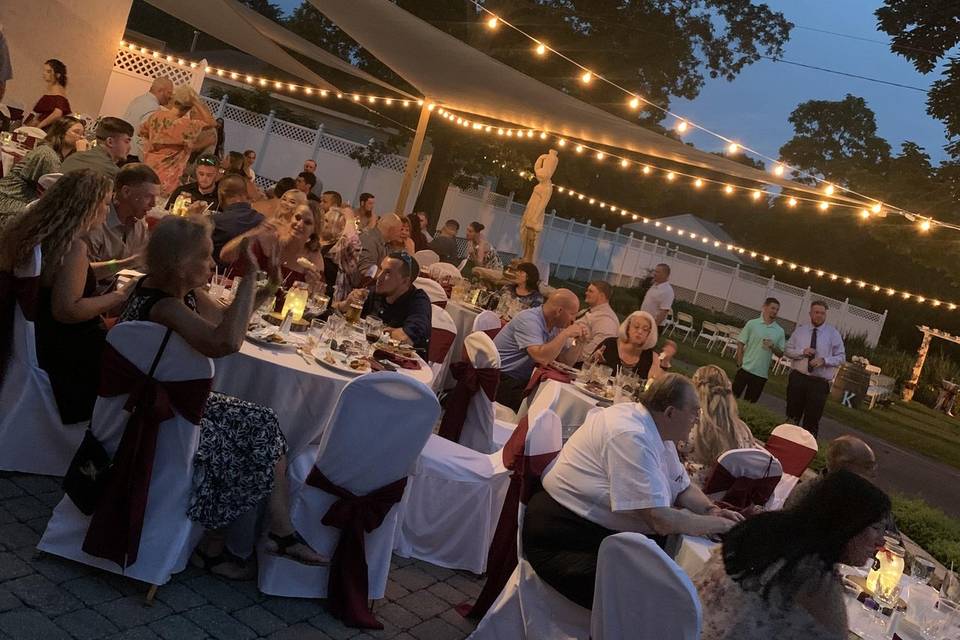 Patio Wedding