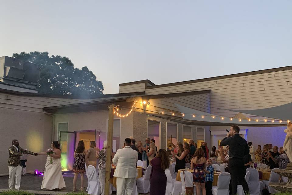 Patio Wedding Intro