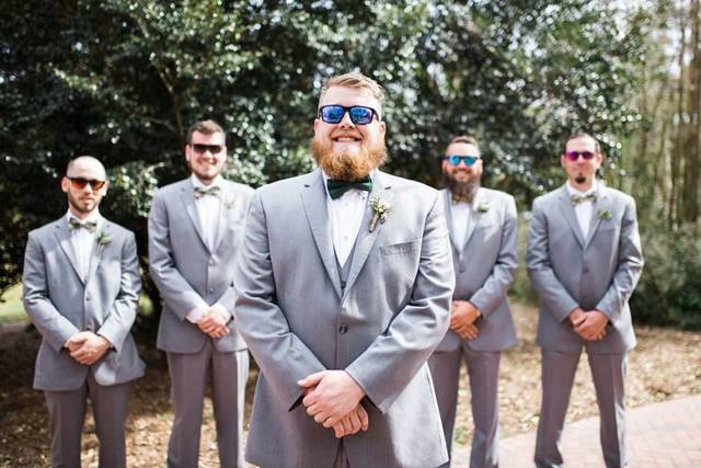 Groom and groomsmen