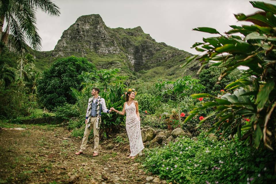 Hawaii elopement