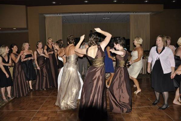 Good time on the dance floor