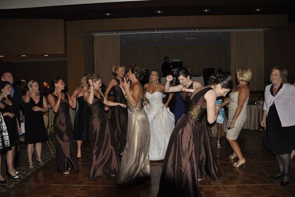 Good time on the dance floor