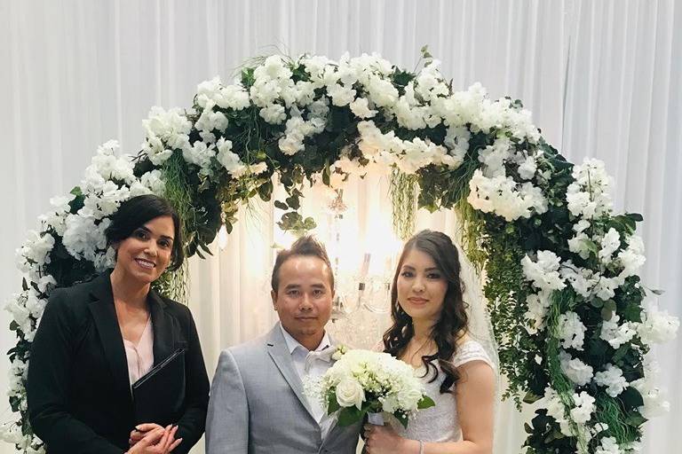 Congrats, Chau & Leng!