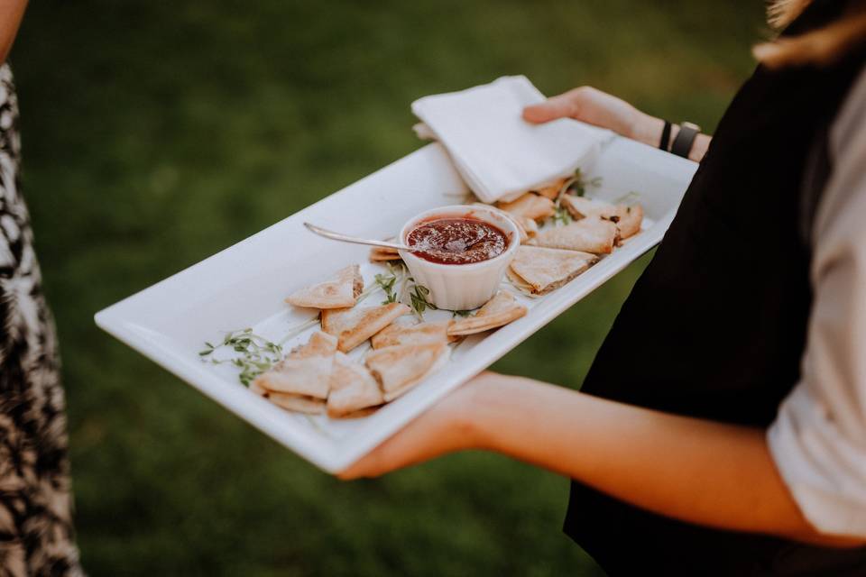 Duck & Cranberry Quesadilla