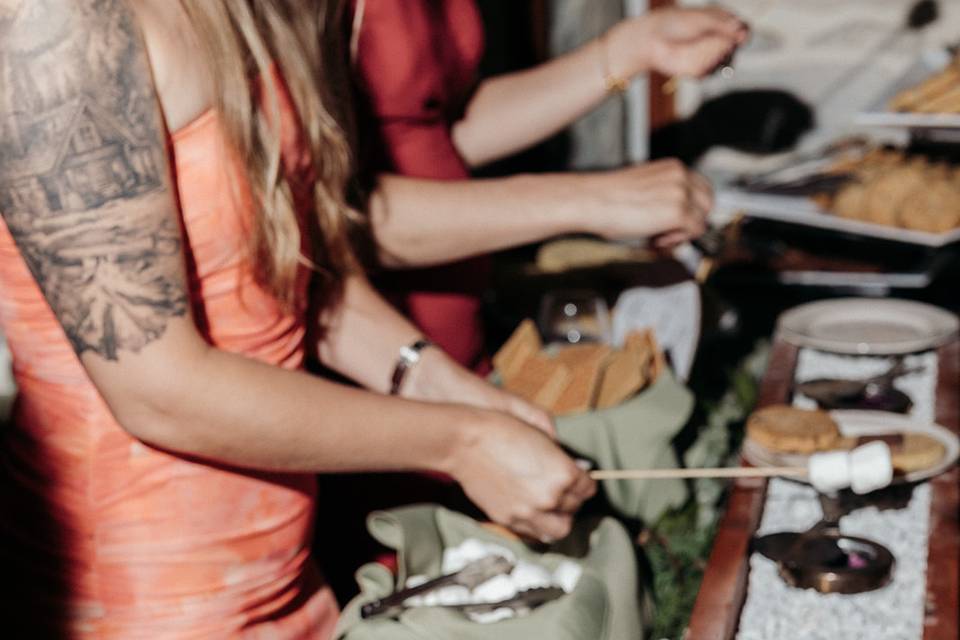 S'mores bar