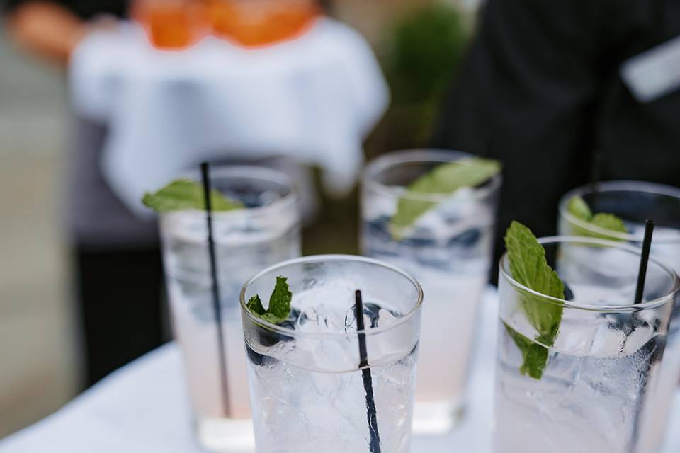 Blueberry mojito