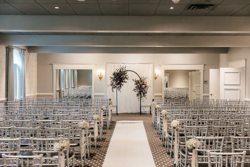 Indoor Ceremony Option