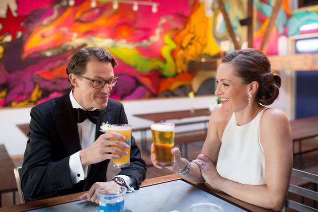 Wedding couple