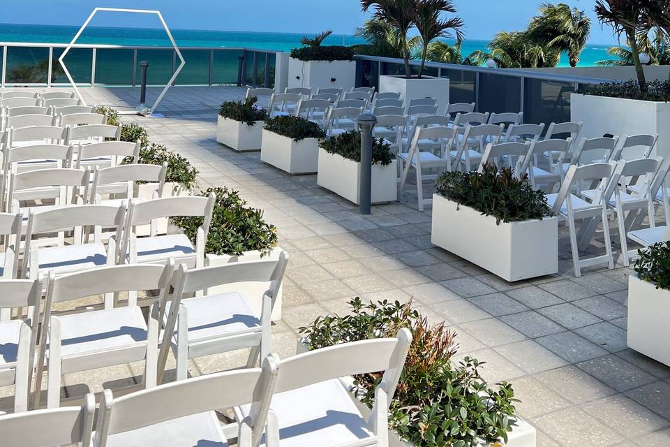Ocean Vista Terrace - Ceremony