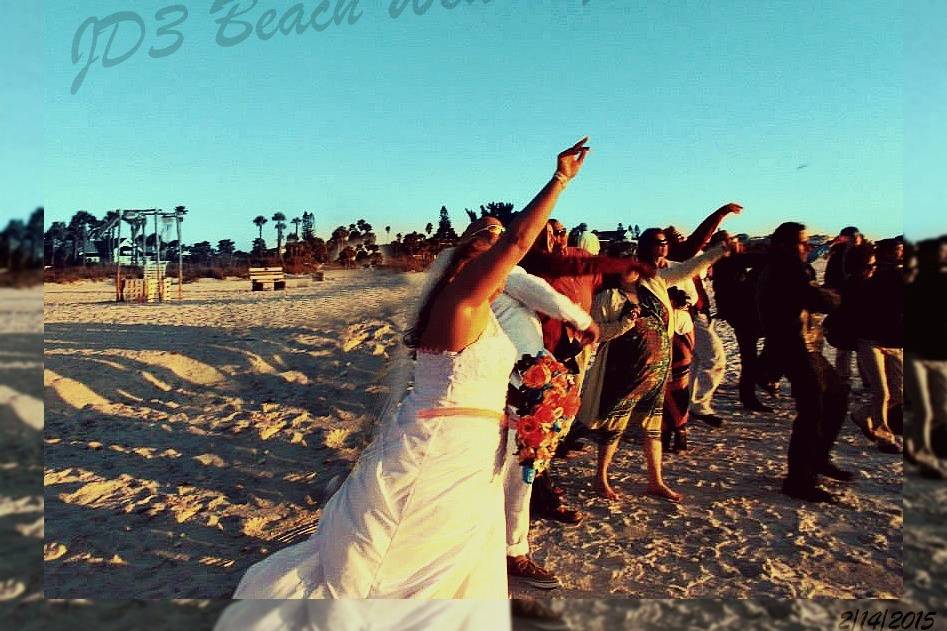 JD3 Beach Weddings & Events - Tampa Bay Beach Weddings w/JD3