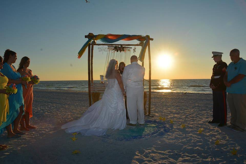 JD3 Beach Weddings & Events - Tampa Bay Beach Weddings w/JD3