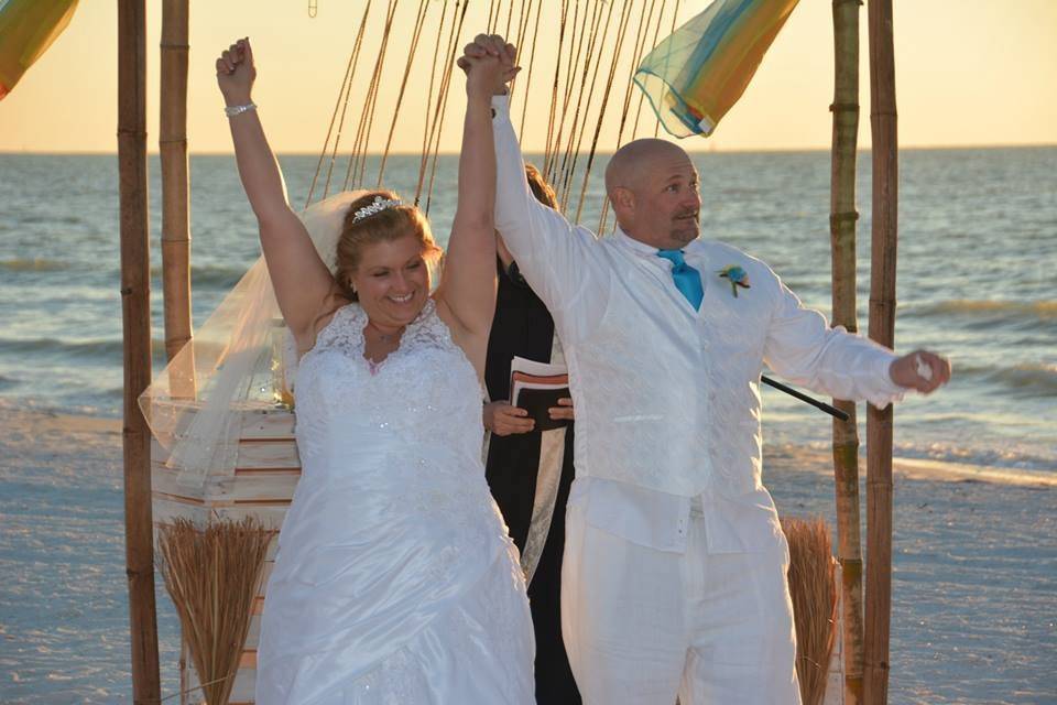 JD3 Beach Weddings & Events - Tampa Bay Beach Weddings w/JD3