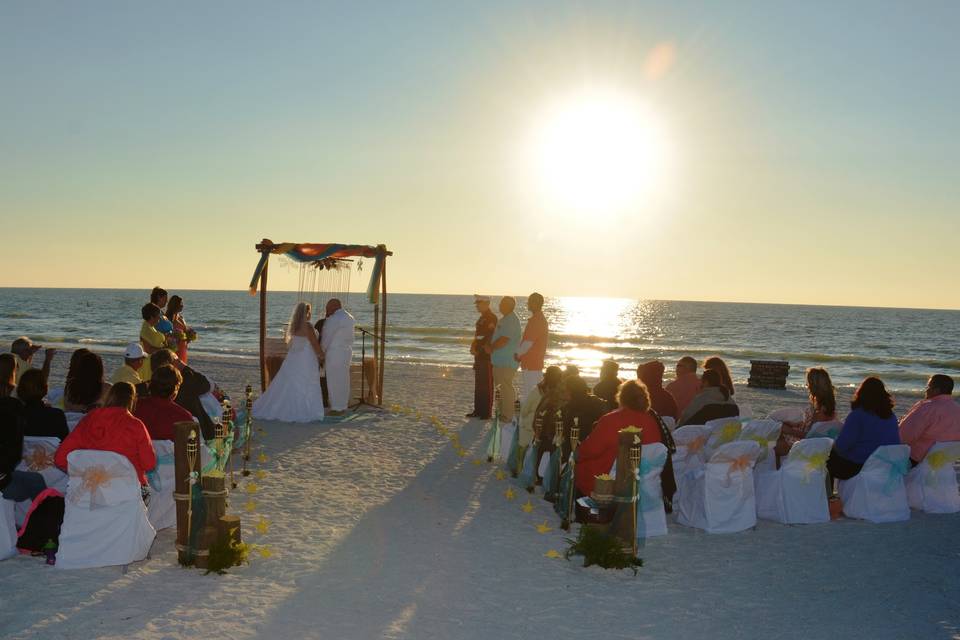 JD3 Beach Weddings & Events - Tampa Bay Beach Weddings w/JD3