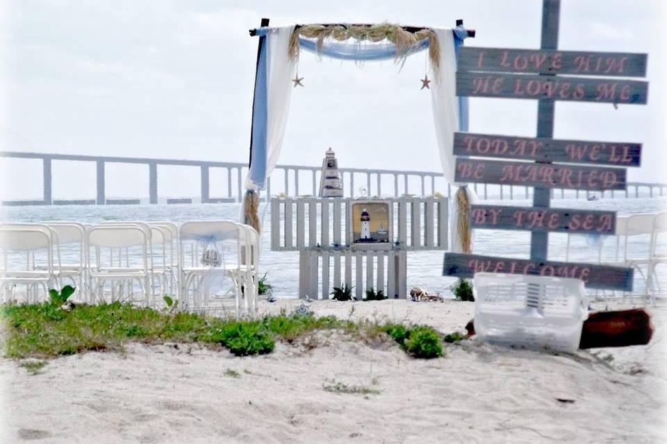 JD3 Beach Weddings & Events - Tampa Bay Beach Weddings w/JD3