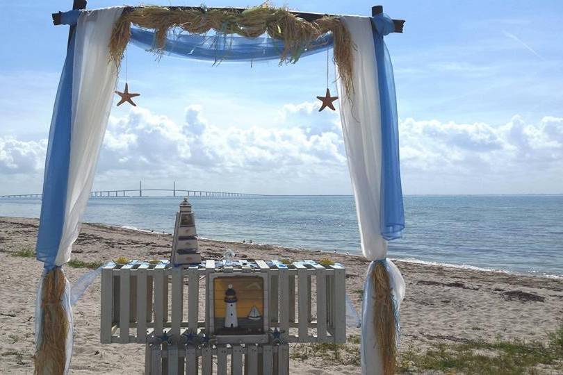 JD3 Beach Weddings & Events - Tampa Bay Beach Weddings w/JD3