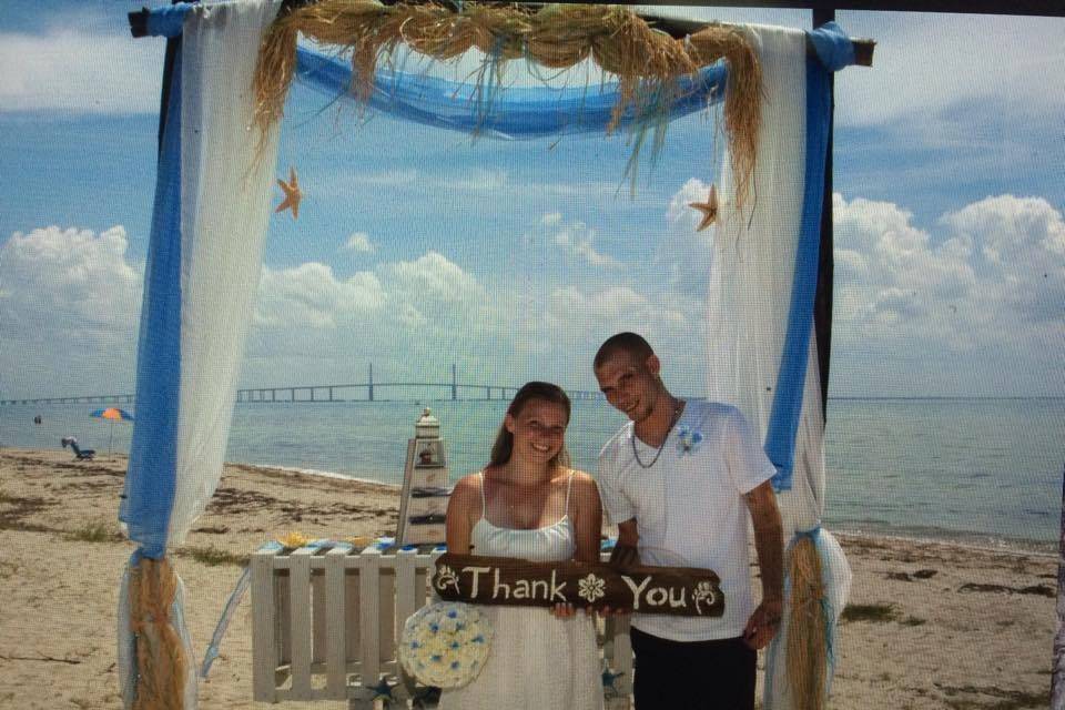 JD3 Beach Weddings & Events - Tampa Bay Beach Weddings w/JD3