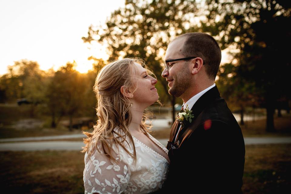 Backyard wedding