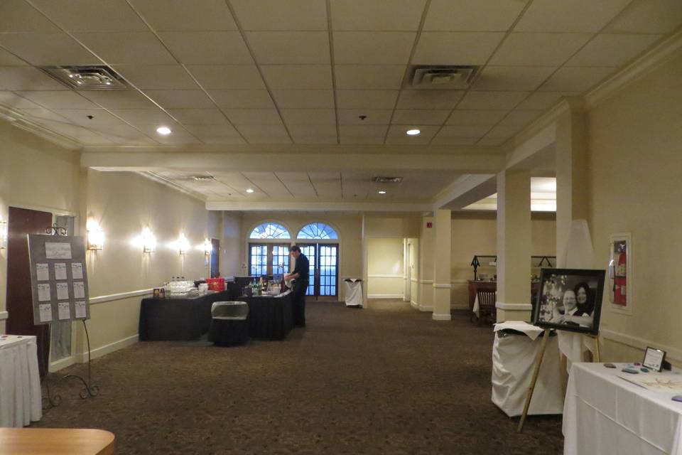 Reception area