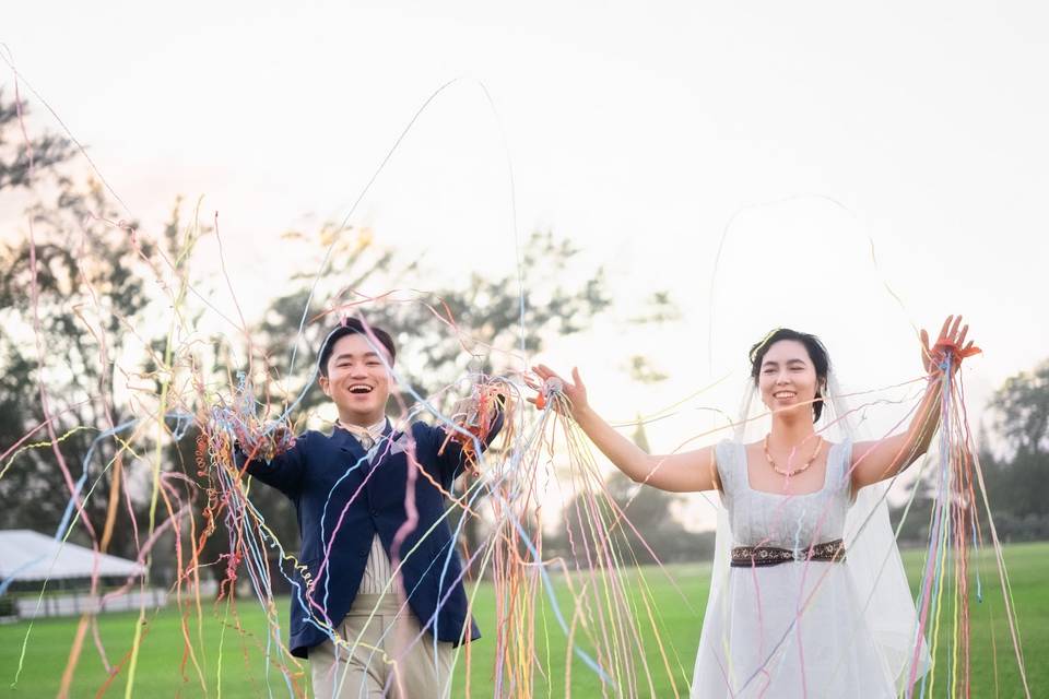 Intimate elopement