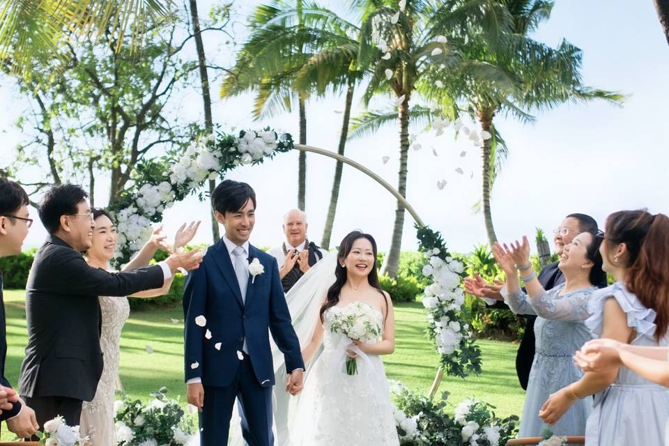 Lanikuhonua Small Wedding