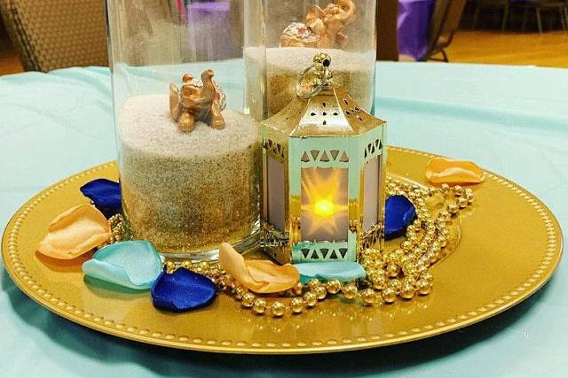 Arabian Nights Centerpiece Decorations