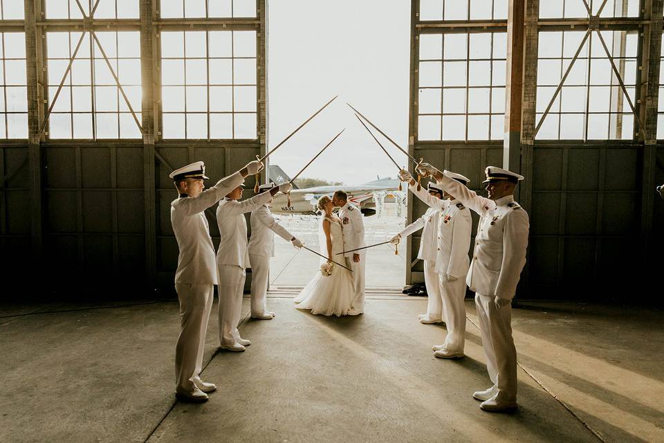 Cape May Navy Wedding